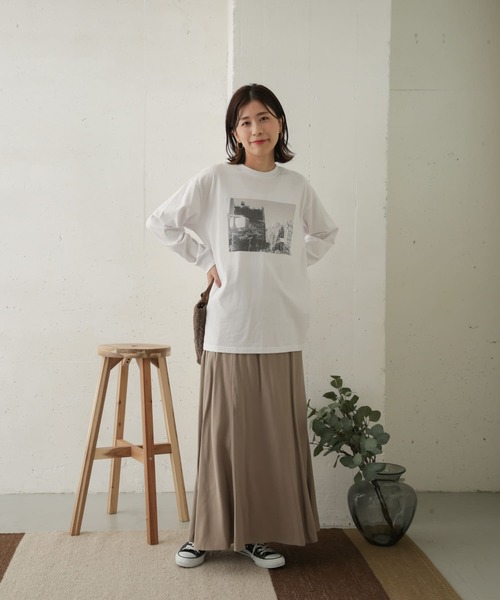 URBAN RESEARCH DOORS（アーバンリサーチドアーズ）の「フォトプリントロングスリーブTシャツ（Tシャツ/カットソー・レディース・その他1/その他2・ONE）」の8枚目の写真