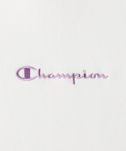 Champion(チャンピオン)の「【Champion】あったかボアパーカー(パーカー・レディース・オフホワイト/ダークブラウン/ピンク・L/M)」の21枚目の写真