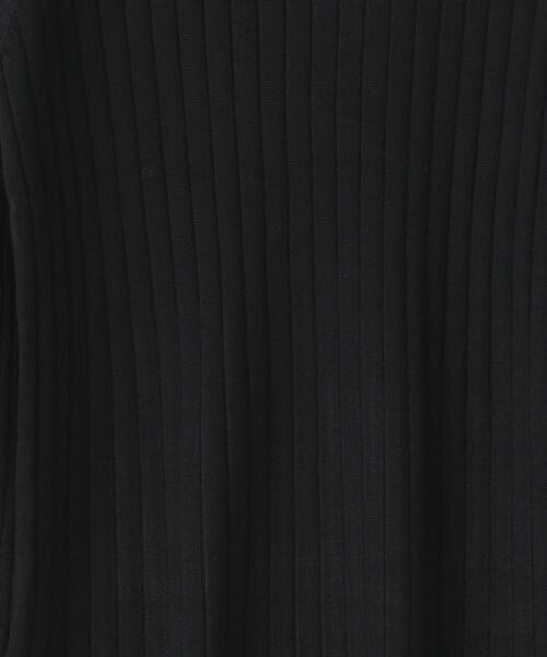 BEAUTY&YOUTH UNITED ARROWS(ビューティーアンドユースユナイテッドアローズ)の「BY リブボトルネック ニットプルオーバー(ニット/セーター・レディース・ブラック/オフホワイト/ライム・FREE)」の17枚目の写真