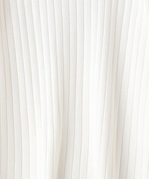 BEAUTY&YOUTH UNITED ARROWS(ビューティーアンドユースユナイテッドアローズ)の「BY リブボトルネック ニットプルオーバー(ニット/セーター・レディース・ブラック/オフホワイト/ライム・FREE)」の19枚目の写真