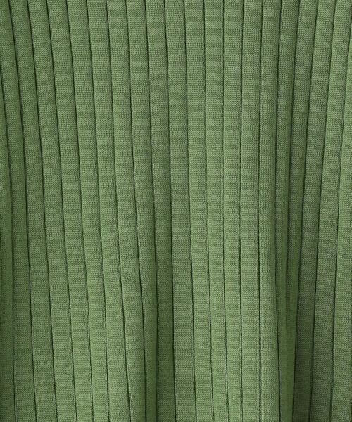 BEAUTY&YOUTH UNITED ARROWS(ビューティーアンドユースユナイテッドアローズ)の「BY リブボトルネック ニットプルオーバー(ニット/セーター・レディース・ブラック/オフホワイト/ライム・FREE)」の21枚目の写真