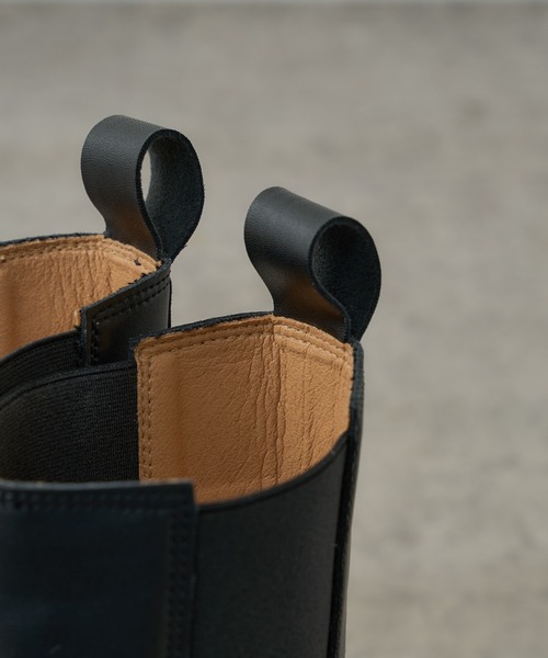 natural couture(ナチュラルクチュール)の「サイドゴアミドルブーツ(ブーツ・レディース・ブラック・LARGE/MEDIUM)」の12枚目の写真