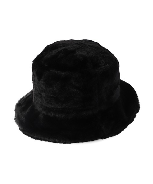 ACYM（アシーム）の「Volume fur bucket ハット（ハット・レディース・ブラック/ベージュ/アイボリー・FREE）」の5枚目の写真