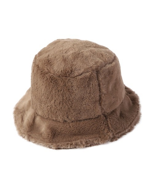ACYM（アシーム）の「Volume fur bucket ハット（ハット・レディース・ブラック/ベージュ/アイボリー・FREE）」の11枚目の写真