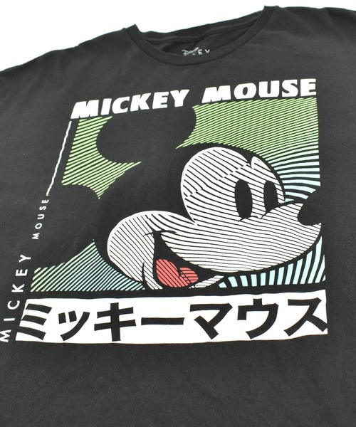DISNEY VINTAGE（ディズニーヴィンテージ）の「【ヴィンテージ古着】Mickey Mouse/ミッキーマウス プリントTシャツ（Tシャツ/カットソー・メンズ・ブラック・2XL）」の3枚目の写真