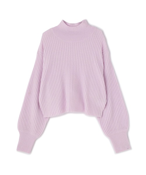 N.（N. Natural Beauty Basic）（エヌエヌナチュラルビューティーベーシック）の「◆モヘア混アゼフォルムショートニット（ニット/セーター・レディース・チャコールグレー/ベージュ/ライトピンク・MEDIUM）」の14枚目の写真