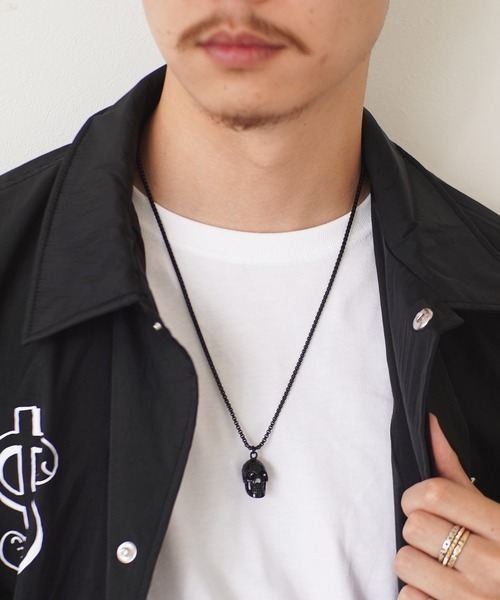 dictionary（ディクショナリー）の「【dictionary】スカル ネックレス（ネックレス・レディース・ブラック/シルバー/ゴールド・FREE）」の7枚目の写真