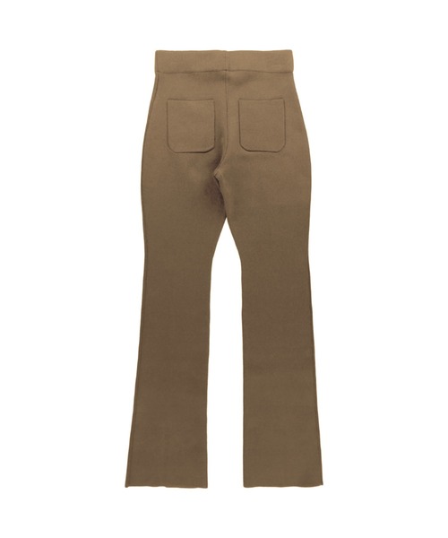 ALEXIA STAM（アリシアスタン）の「Slit Hem Smooth Knit Pants/スリットヘムスムースニットパンツ（その他パンツ・レディース・チャコールグレー/ブラウン/サンドベージュ・S/M）」の6枚目の写真