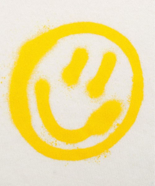 ISTKUNST(イストクンスト)の「【ISTKUNST】SMILEY KNIT / イストクンスト スマイリー クルーネック ニット(ニット/セーター・メンズ・ブラック/クリーム・MEDIUM/LARGE/SMALL)」の19枚目の写真
