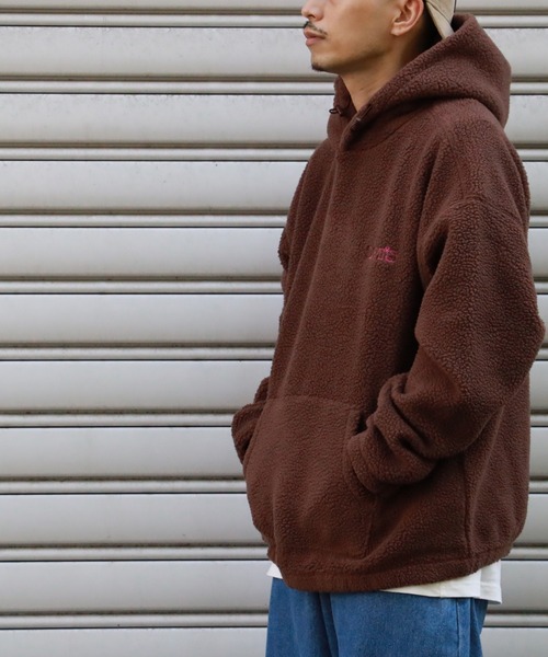 Levi's(リーバイス)の「【Levi's】スウェットプルパーカー(パーカー・メンズ・ブラウン・S/M/L)」の4枚目の写真
