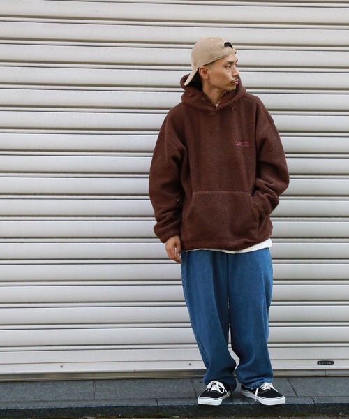 Levi's(リーバイス)の「【Levi's】スウェットプルパーカー(パーカー・メンズ・ブラウン・S/M/L)」の5枚目の写真