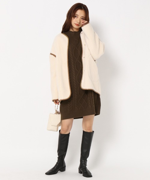 mysty woman（ミスティウーマン）の「リングマルチショルダー 257682（ショルダーバッグ・レディース・ブラック/ピンク/アイボリー・FREE）」の7枚目の写真