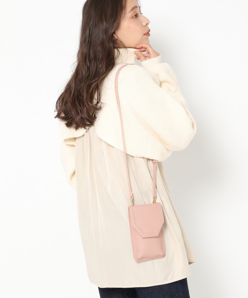 mysty woman（ミスティウーマン）の「リングマルチショルダー 257682（ショルダーバッグ・レディース・ブラック/ピンク/アイボリー・FREE）」の9枚目の写真