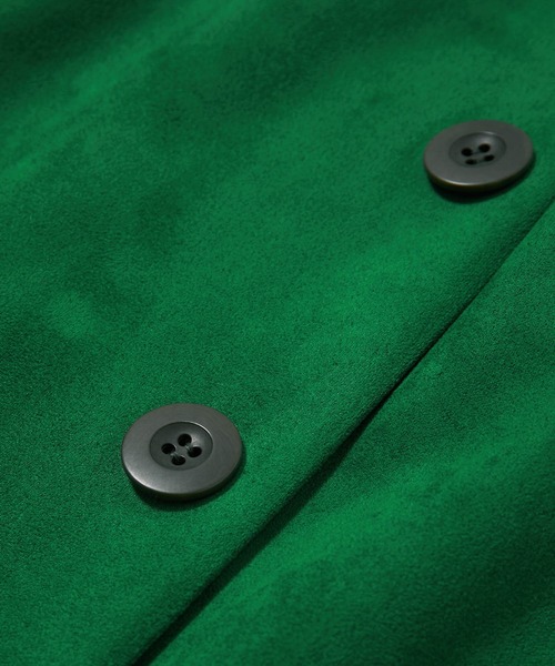 vis-`a-vis（ビサビ）の「【WEB限定】エコスエードジャンパースカート（ジャンパースカート・レディース・ダークブラウン/ベージュ/グリーン・M/S）」の20枚目の写真