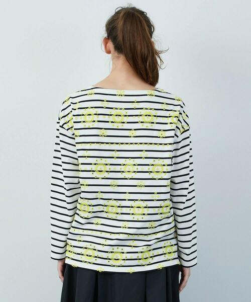 FRAPBOIS（フラボア）の「ヴェズボーダー カットソー（Tシャツ/カットソー・レディース・ホワイト系その他/ブラック系その他・1/2）」の13枚目の写真