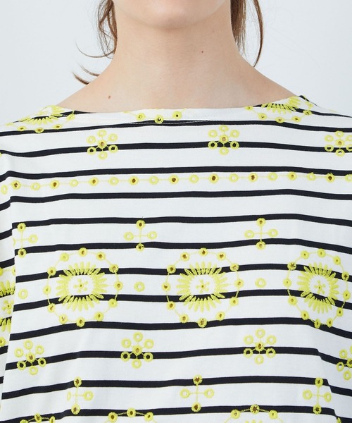 FRAPBOIS（フラボア）の「ヴェズボーダー カットソー（Tシャツ/カットソー・レディース・ホワイト系その他/ブラック系その他・1/2）」の21枚目の写真