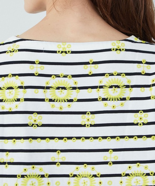 FRAPBOIS（フラボア）の「ヴェズボーダー カットソー（Tシャツ/カットソー・レディース・ホワイト系その他/ブラック系その他・1/2）」の17枚目の写真