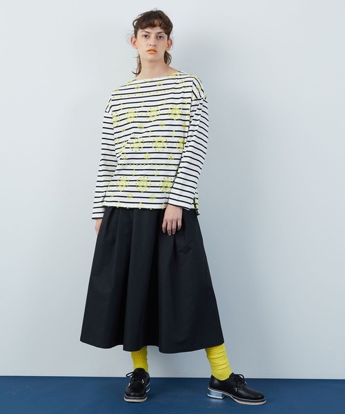 FRAPBOIS（フラボア）の「ヴェズボーダー カットソー（Tシャツ/カットソー・レディース・ホワイト系その他/ブラック系その他・1/2）」の15枚目の写真