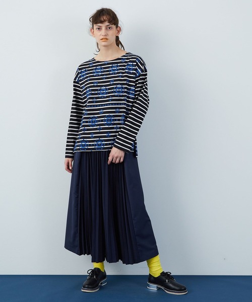 FRAPBOIS（フラボア）の「ヴェズボーダー カットソー（Tシャツ/カットソー・レディース・ホワイト系その他/ブラック系その他・1/2）」の16枚目の写真