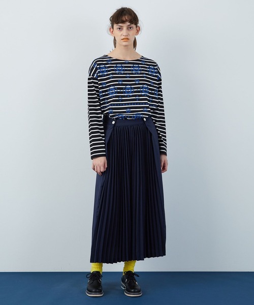 FRAPBOIS（フラボア）の「ヴェズボーダー カットソー（Tシャツ/カットソー・レディース・ホワイト系その他/ブラック系その他・1/2）」の6枚目の写真