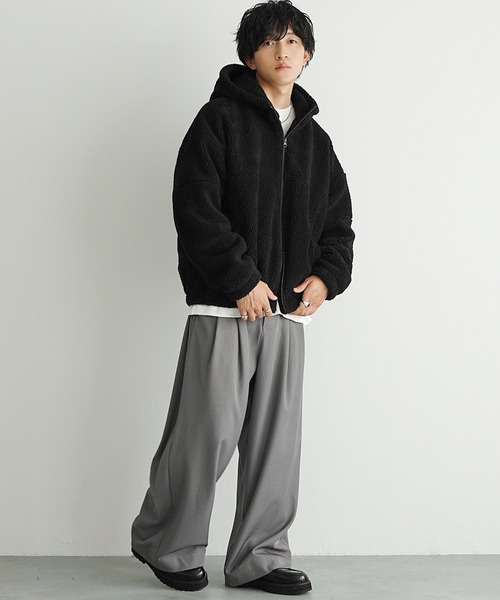 オーラル もこもこボアブルゾン 黒 Mサイズ 商品詳細ページ | THE ORAL