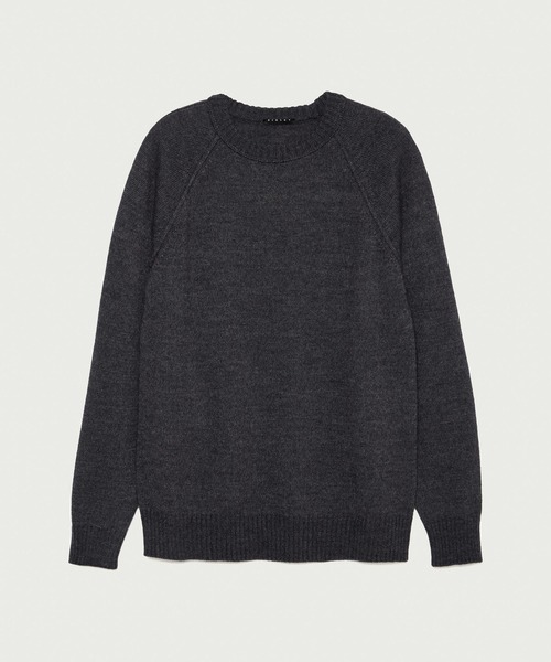 SISLEY(シスレー)の「ウール混ラウンドネックニット・セーター(ニット/セーター・メンズ・ブラック/スミクロ・SMALL/MEDIUM/LARGE)」の16枚目の写真