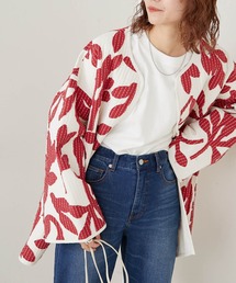 ■【FUDGE 3月号掲載】india刺し子刺繍ガウン