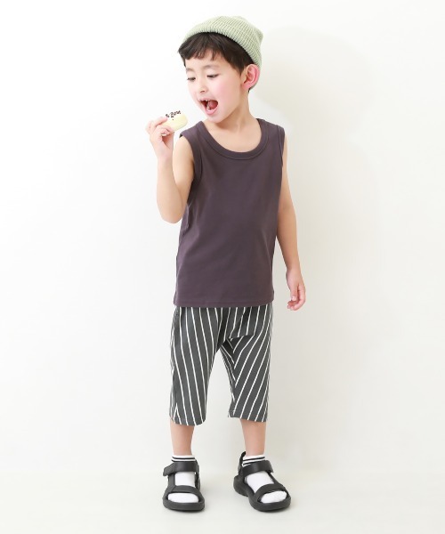 devirock（デビロック）の「無地タンクトップ（タンクトップ・キッズ・パープル系その他/ブラック/グリーン系その他/ブルー系その他/ホワイト/杢グレー・110cm/160cm/100cm/130cm/150cm/120cm/140cm）」の19枚目の写真