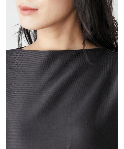 Green Parks(グリーンパークス)の「キャンディスリーブドッキングチュニック*(Tシャツ/カットソー・レディース・グリーン/オレンジ/ブラック・FREE)」の8枚目の写真