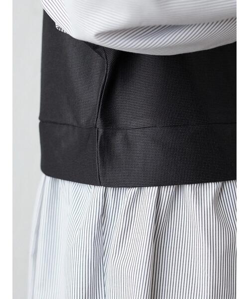 Green Parks(グリーンパークス)の「キャンディスリーブドッキングチュニック*(Tシャツ/カットソー・レディース・グリーン/オレンジ/ブラック・FREE)」の13枚目の写真