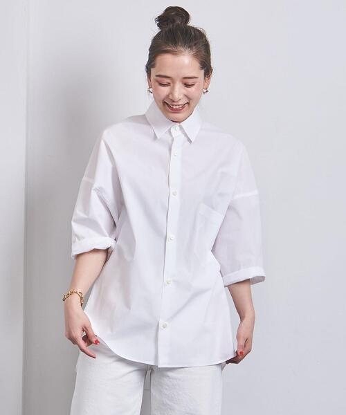 MADISON BLUE(マディソンブルー)の「<MADISON BLUE(マディソンブルー)>J.BRADLEY シャツ ■■■(シャツ/ブラウス・レディース・ブラック/ホワイト・01/02)」の2枚目の写真