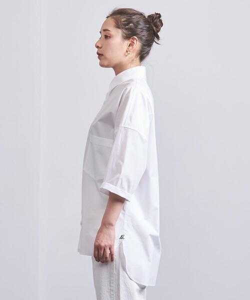 MADISON BLUE(マディソンブルー)の「<MADISON BLUE(マディソンブルー)>J.BRADLEY シャツ ■■■(シャツ/ブラウス・レディース・ブラック/ホワイト・01/02)」の4枚目の写真