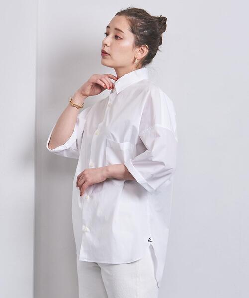 MADISON BLUE(マディソンブルー)の「<MADISON BLUE(マディソンブルー)>J.BRADLEY シャツ ■■■(シャツ/ブラウス・レディース・ブラック/ホワイト・01/02)」の6枚目の写真