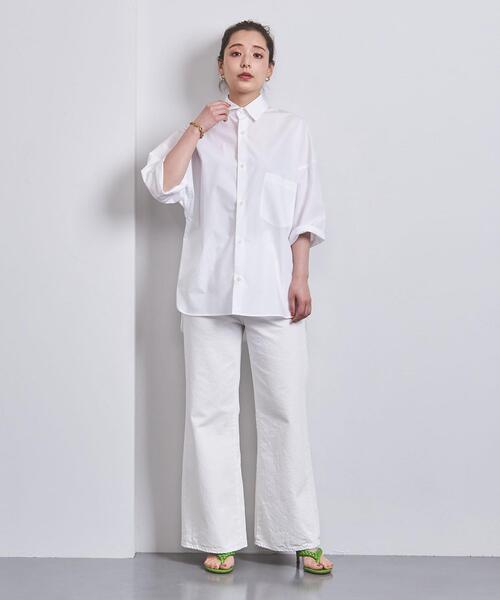 MADISON BLUE(マディソンブルー)の「<MADISON BLUE(マディソンブルー)>J.BRADLEY シャツ ■■■(シャツ/ブラウス・レディース・ブラック/ホワイト・01/02)」の7枚目の写真