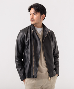 週末限定値下げ　Nobleソフトラムレザーライダース　34 週末限定値下げ Nobleソフトラムレザーライダース 34