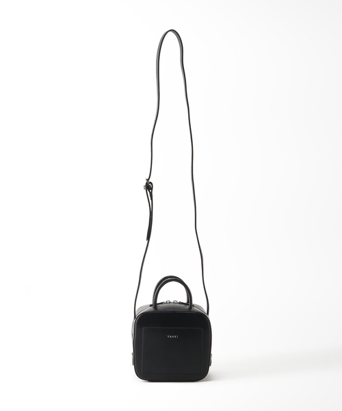 YAHKI（ヤーキ）の「【YAHKI /ヤーキ】W FACE SQUARE SHOULDERBAG：ショルダーバッグ（ショルダーバッグ・レディース・ホワイト/ブラック・FREE）」の7枚目の写真