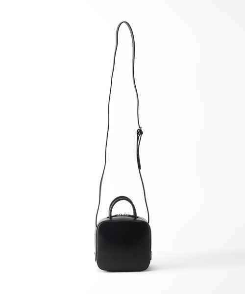 YAHKI（ヤーキ）の「【YAHKI /ヤーキ】W FACE SQUARE SHOULDERBAG：ショルダーバッグ（ショルダーバッグ・レディース・ホワイト/ブラック・FREE）」の9枚目の写真