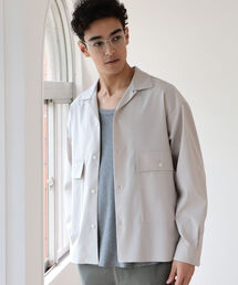 B:MING by BEAMS | B:MING by BEAMS / ビッグポケット ワイド オープンカラーシャツ(シャツ/ブラウス)