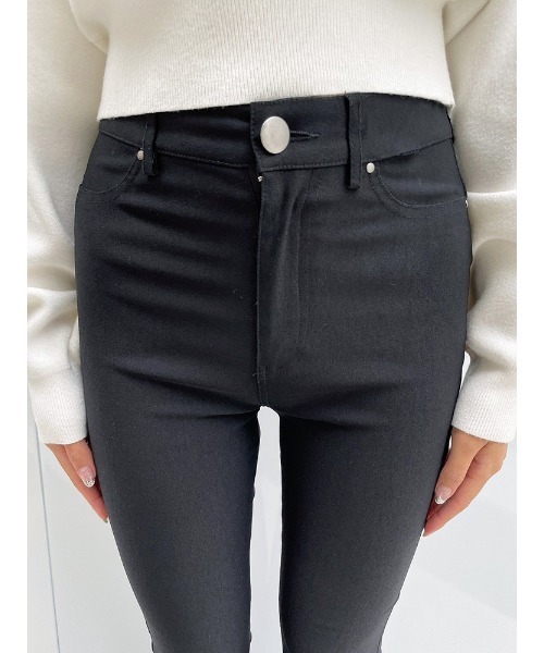 ENVYM（アンビー）の「フレアカラージェギンス（その他パンツ・レディース・ブラック・S/M）」の8枚目の写真