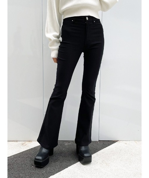 ENVYM（アンビー）の「フレアカラージェギンス（その他パンツ・レディース・ブラック・S/M）」の12枚目の写真