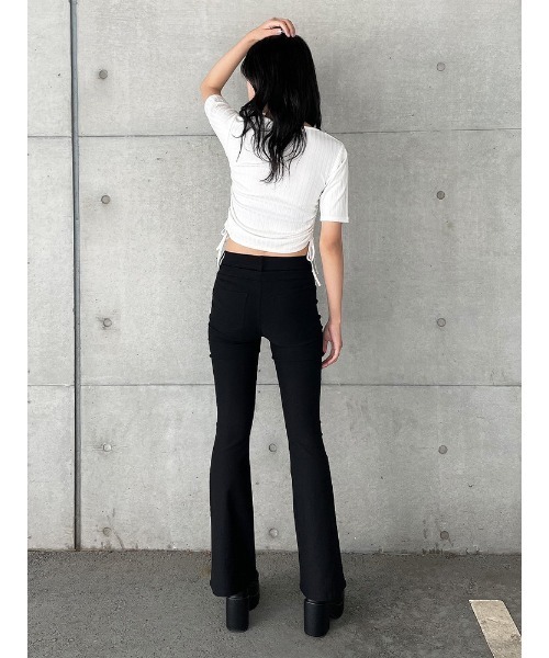 ENVYM（アンビー）の「フレアカラージェギンス（その他パンツ・レディース・ブラック・S/M）」の17枚目の写真