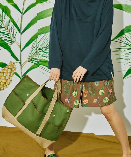 AlexanderLeeChang（アレキサンダーリーチャン）の「APRON TOTE 22　AC-052205（トートバッグ・メンズ・オリーブ/チャコール/ナチュラル・ONESIZE）」の3枚目の写真