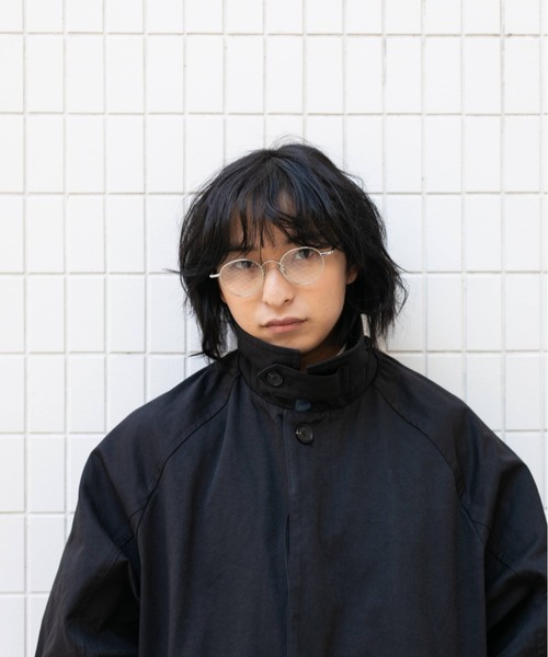 BROKEN BASE（ブロークンベース）の「オーバーサイズロングステンカラーコート（ステンカラーコート・メンズ・ブラック/カーキ・MEDIUM/LARGE）」の12枚目の写真