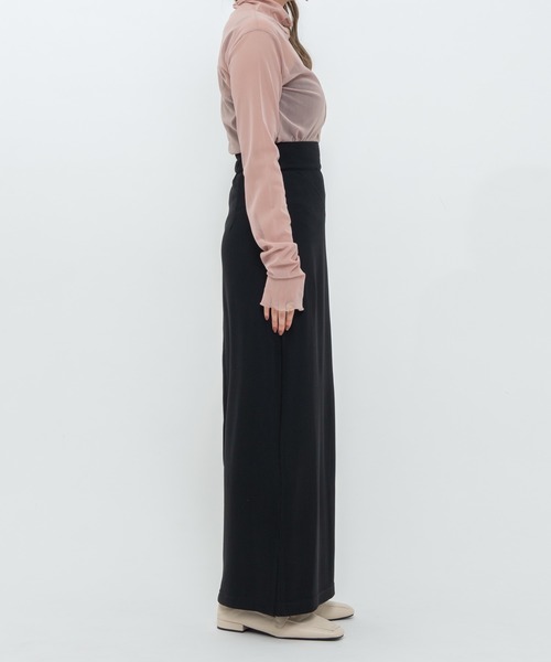 NEUNA（ヌナ）の「前スリット入り/ハイウエストロングスカート（スカート・レディース・ホワイト/ブラック/ミント・SMALL/MEDIUM/LARGE）」の19枚目の写真