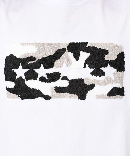 qwerty(クワーティ)の「QWERTY (クワーティ)Chenille Embroidery LS TEE(Tシャツ/カットソー・メンズ・ホワイト/ブラック・MEDIUM/X-LARGE/LARGE)」の13枚目の写真