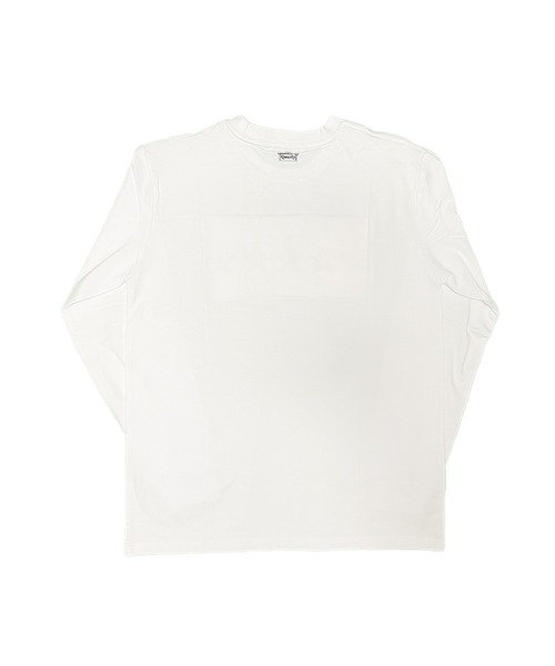 qwerty(クワーティ)の「QWERTY (クワーティ)Chenille Embroidery LS TEE(Tシャツ/カットソー・メンズ・ホワイト/ブラック・MEDIUM/X-LARGE/LARGE)」の8枚目の写真