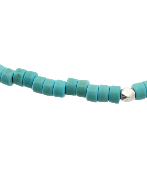 WEGO（ウィゴー）の「WEGO/カラービーズネックレス（ネックレス・メンズ・ターコイズブルー・FREE）」の2枚目の写真