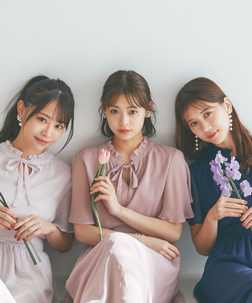 tocco closet（トッコ クローゼット）の「りぼん付きプチフリルネック 