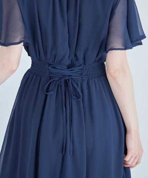 tocco closet（トッコ クローゼット）の「りぼん付きプチフリルネック 