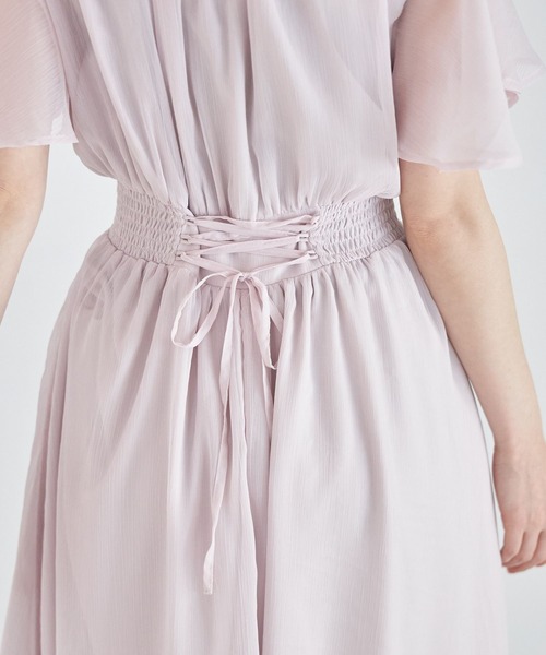 tocco closet（トッコ クローゼット）の「りぼん付きプチフリルネック 